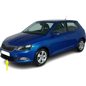 Skoda Fabia 3 2015-2018 Ön Tampon Orta Izgara 6V0853677
