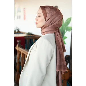 Hint Ipek Lux Original Monogram Şal (Tesettür Giyim, Geometrik, Pamuklu, Hafif, Rahat, Şık, Yüksek Kalite, Uygun)