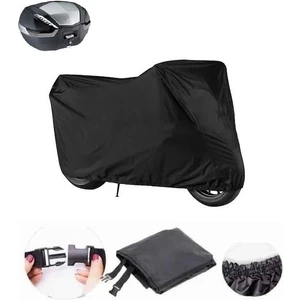 Honda X-Adv 350  Siyah Motor Brandası Arka Çanta Uyumlu Ultra Kalın Su Geçirmez