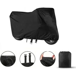 Voge Sr3 Siyah Motor Brandası Arka Çanta Uyumsuz Ultra Kalın Su Geçirmez