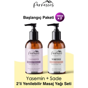 Parnassosaromaterapi Natural Masajyağı+Jasmin Doğal Masaj Yağı150 Ml