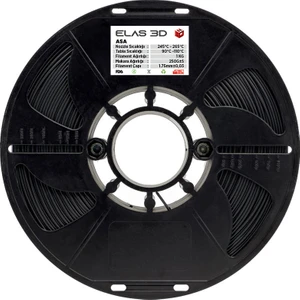 Elas 3D ELAS3D Asa Siyah Renk Filament 1.75MM 1kg