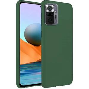 Piyasa Sepeti Xiaomi Redmi Note 10 Pro İnce Mat Silikon Kılıf Haki