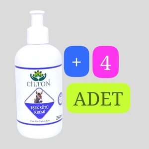 Cilton Eşek Sütü Kremi 4x250 ML