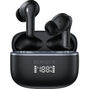 ZCWATCH E0225 ANC/ENC Aktif Gürültü Engelleme 4 Mikrofonlu Bluetooth 5.3 TWS, 500 mAH (ZCWATCH Türkiye Garantili)