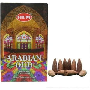Hem Arabian Oud 2 Paket Toplam 20 Adet Geri Akış Konik Tütsü.