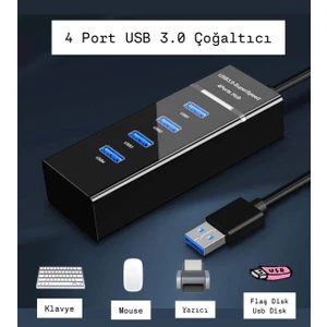 4 Port USB 3.0 Hub Çoklayıcı Çoğaltıcı Çoklama Yüksek Hızlı USB Hub Laptop/notebook/pc Uyumlu
