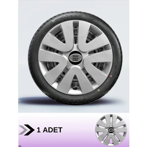 CVL Auto Market   Renault Megane 2 15 Inç Jant Kapağı Amblemli Gri [1 Adet Kapak] 106  CVL-ADT8080