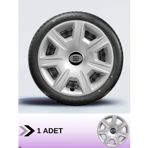 CVL Auto Market   Skoda Roomster 15 Inç Jant Kapağı Amblemli Gri [1 Adet Kapak] 142  CVL-ADT10712
