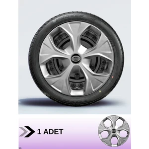 CVL Auto Market   Skoda Forman 13 Inç Jant Kapağı Amblemli Gri [1 Adet Kapak] 111  CVL-ADT6207