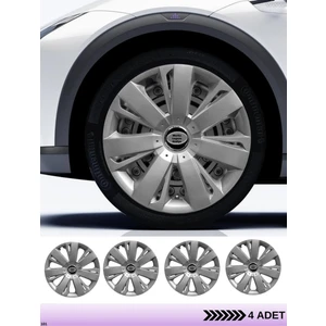 CVL Auto Market   Ford Focus 15 Inç Jant Kapağı Amblemli Gri [4 Adet Kapak] 114  CVL-ADT7749