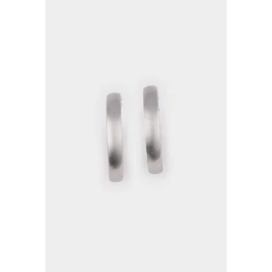 Kadın Mat Silver Küpe E8553AXNS