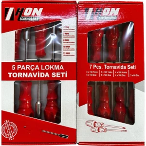 7'li Tornavida & 5'li Lokma Seti