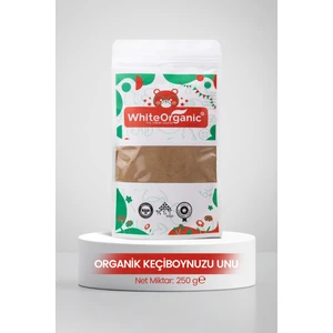 White Organic Organik Keçiboynuzu Unu 250 gr Glutensiz Vegan