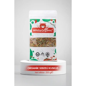 Organik Sebzeli  Kuskus 250 gr Tuzsuz+Sütsüz+Yumurtasız