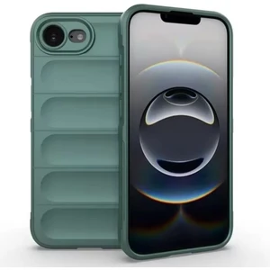 M.TK Moveteck Apple iPhone 16E Kılıf Lansman Mat Hisli Dalgalı Elde Kaymaz Kamera Koruma Renkli Yumuşak Kadife Silikon Kapak
