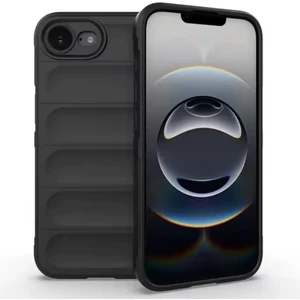 M.TK Moveteck Apple iPhone 16E Kılıf Lansman Mat Hisli Dalgalı Elde Kaymaz Kamera Koruma Renkli Yumuşak Kadife Silikon Kapak
