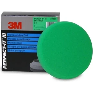 3m 50487 Yeşil Kalın Pasta Süngeri 150MM