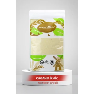 Organik Bebek İrmiği 500 Gr İnce İrmik Ekonomik Paket