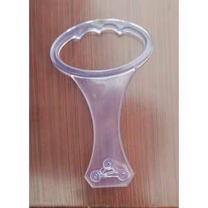 The Zey Gen Baza Tutma Kolu Şeffaf Baza Kulp Baza Kaldırma Aparatı Tek Adet (Esnek Plastik)