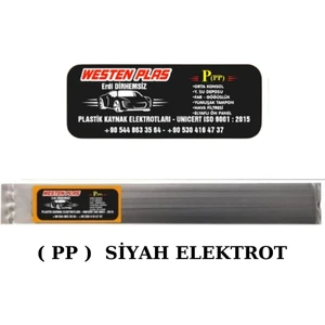 Plastik Kaynak Elektrotu  ( Pp ) Siyah