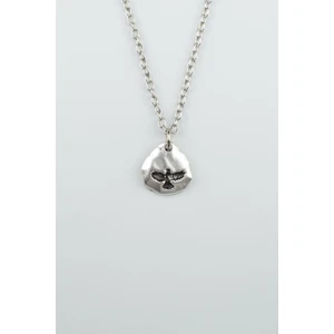 Kartal Gümüş Kaplama Düz Zincir Kolye