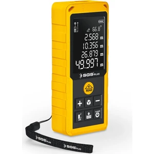 SGS5426 - 100 Metre Lazer Metre Mesafe Ölçer - Pisagor - Alan - Hacim - Mesafe - Otomatik Alçı Ölçümü