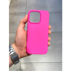 Iphone 16 Pro Uyumlu Içi Kadife Silikon Lansman Kılıf