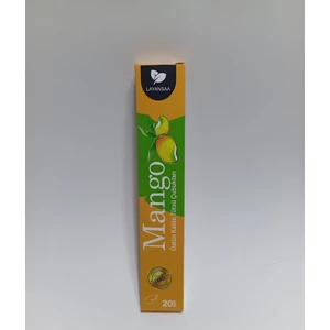 Tedi Sanat Çubuk Tütsü Mango 20 Adet (1 Paket) Layansaa