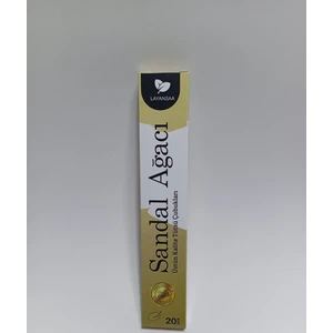 Tedi Sanat Çubuk Tütsü Sandal Ağacı 20 Adet (1 Paket) Sandal Wood Layansaa