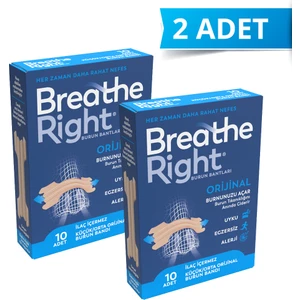 Breath Right Burun Bandı Normal Boy 10'lu - 2 Adet