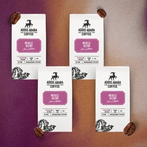 Addis Ababa Coffee Mekele Blend ( 250 x 4 ) 1000 Gr. Filtre Kahve