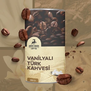 Addis Ababa Coffee Coffee Vanilyalı Aromalı Türk Kahvesi 250 gr