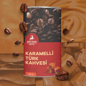 Addis Ababa Coffee Coffee Karamelli Aromalı Türk Kahvesi 250 gr