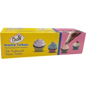 Dr. Gusto Tek Kullanımlık Krema Torbası 72 adet