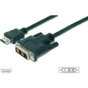 AK-330300-050-S 5m DVI - HDMI Kablo