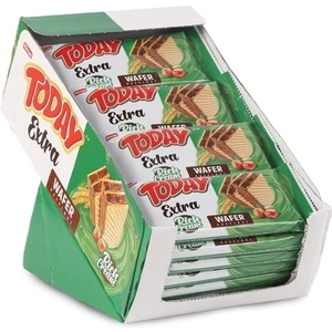 Today Extra Bol Kremalı Fındıklı Gofret 50Gr. 24 Adet (1 Kutu)