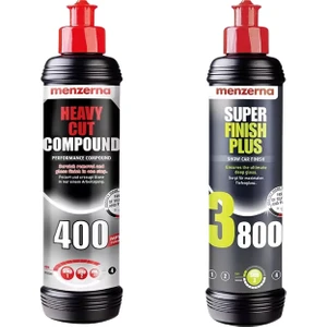 2 Li Set 250ML 400-3800 Kalın Pasta Hare Cila Seti  250 ml