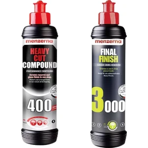 2 Li Set 250ML 400-3000 Kalın Pasta Hare Cila Seti  250 ml