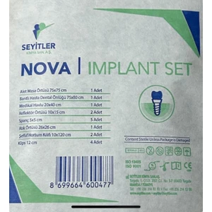 Nova Implant Steril Örtü Seti 10 Adet