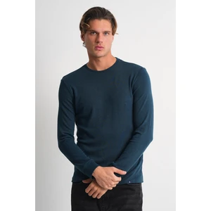 Alexandergardı Uzun Kollu Bisiklet Yaka Basic Sweatshirt