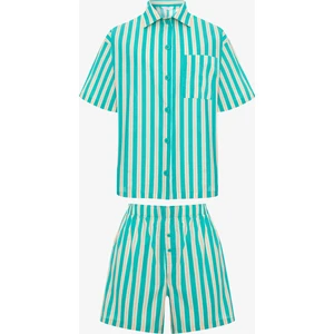 Hailey Gömlek Şort Pijama Takımı