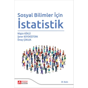 Sosyal Bilimler için İstatistik