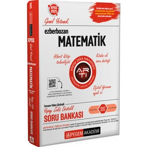 2025 KPSS Genel Yetenek Genel Kültür Ezberbozan Matematik Tamamı