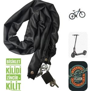 Vi Caro 100 cm Bisiklet Kilidi 100 cm Kask Kilidi