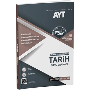 Pegem Akademi Yayıncılık AYT Tarih Soru Bankası