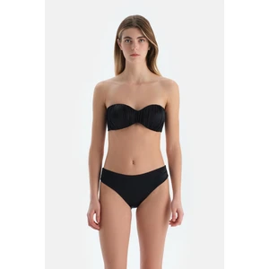 Siyah Orta Bel Bikini Alt