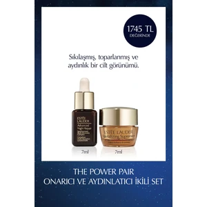 Estee Lauder 2'li Cilt Bakım Seti - Advanced Night Repair Serum 7ml Revitalizing Supreme Nemlendirici Krem 7ml