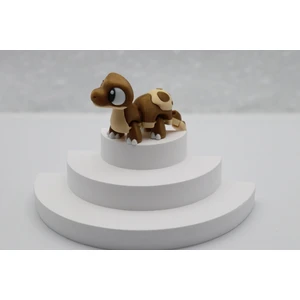 Sevimli Hareketli Eğitici Hayvan Figürü / Oyuncak - Mini Dinazor / Bebek Dino