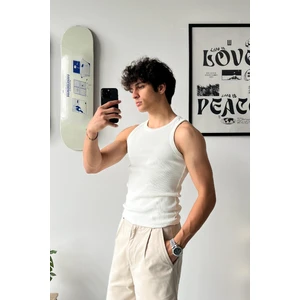 Atelier Premium Basic Ekru Top Tank Atlet